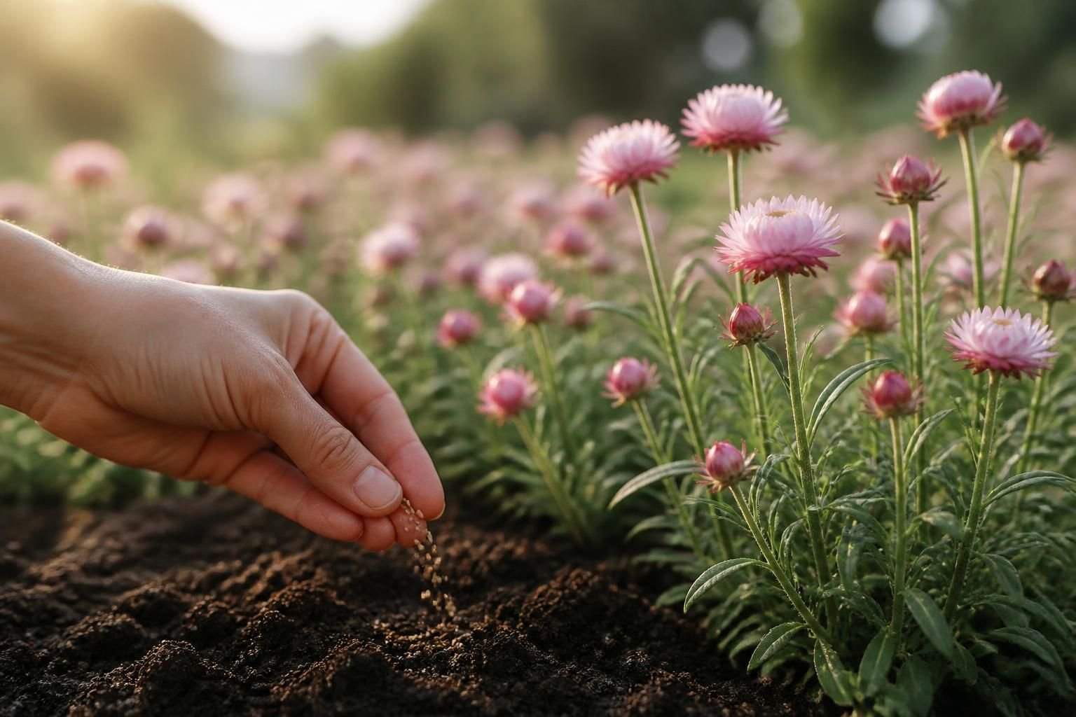 découvrez comment semer l'acroclinium, l'immortelle célèbre pour ses fleurs durables idéales pour les bouquets secs. conseils pratiques et entretien pour une floraison éclatante.
