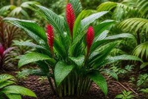 découvrez comment cultiver l'alpinia purpurata, également appelé gingembre rouge d'ornement, pour embellir votre jardin avec ses fleurs tropicales éclatantes et son feuillage luxuriant.