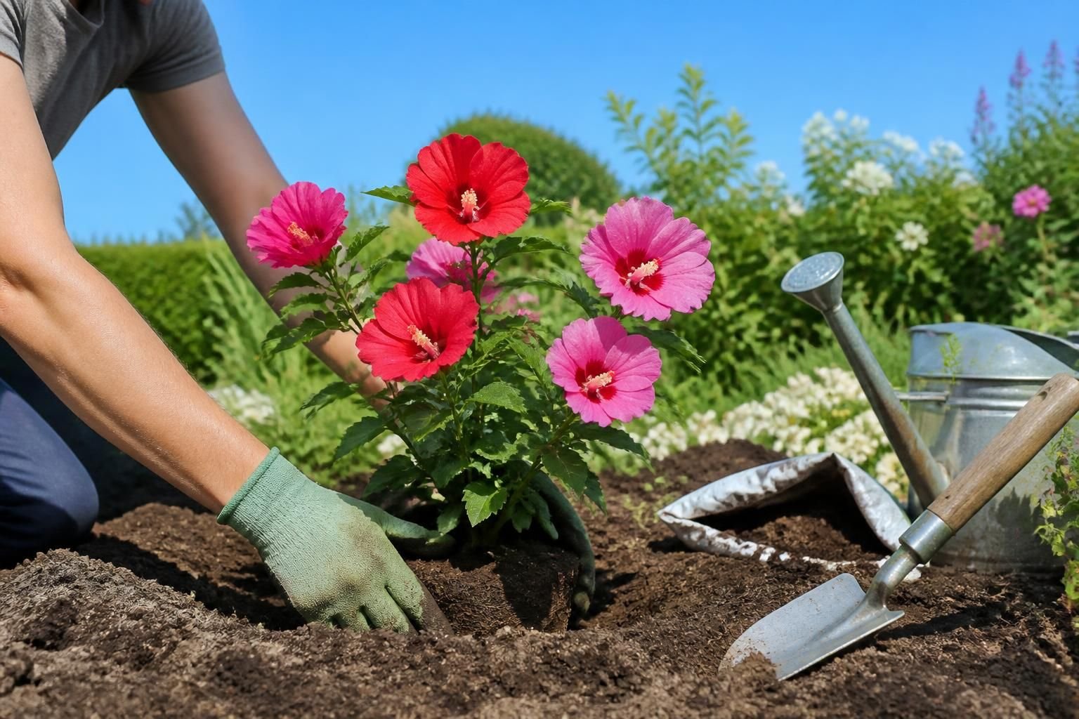 découvrez comment planter et entretenir l'hibiscus des jardins avec althéa pour un jardin coloré et florissant tout au long de l'année.