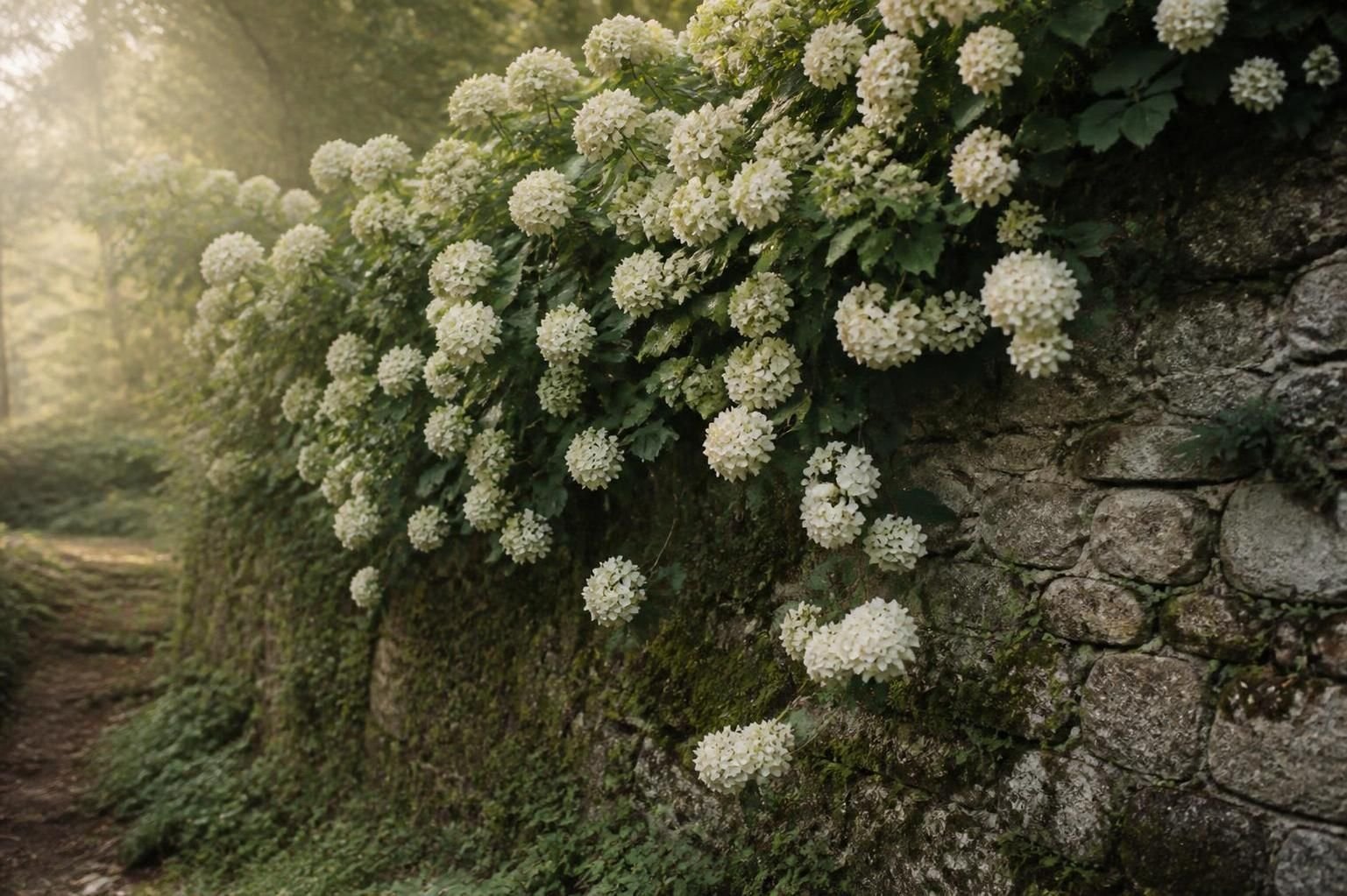 découvrez l'hortensia grimpant, la plante idéale pour habiller les murs à l'ombre avec beauté et élégance tout au long de l'année.