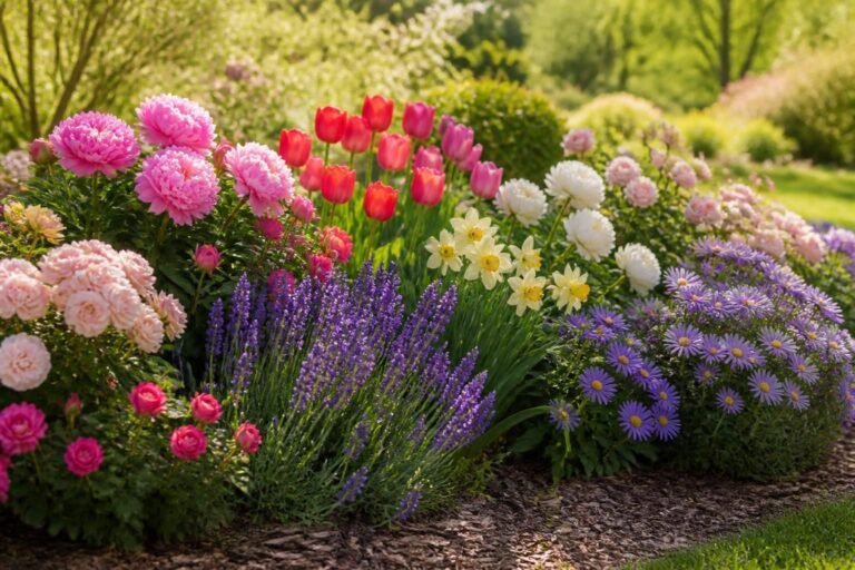 découvrez comment composer un parterre de fleurs pour un massif qui fleurit longtemps et apporte couleur et beauté à votre jardin tout au long des saisons.