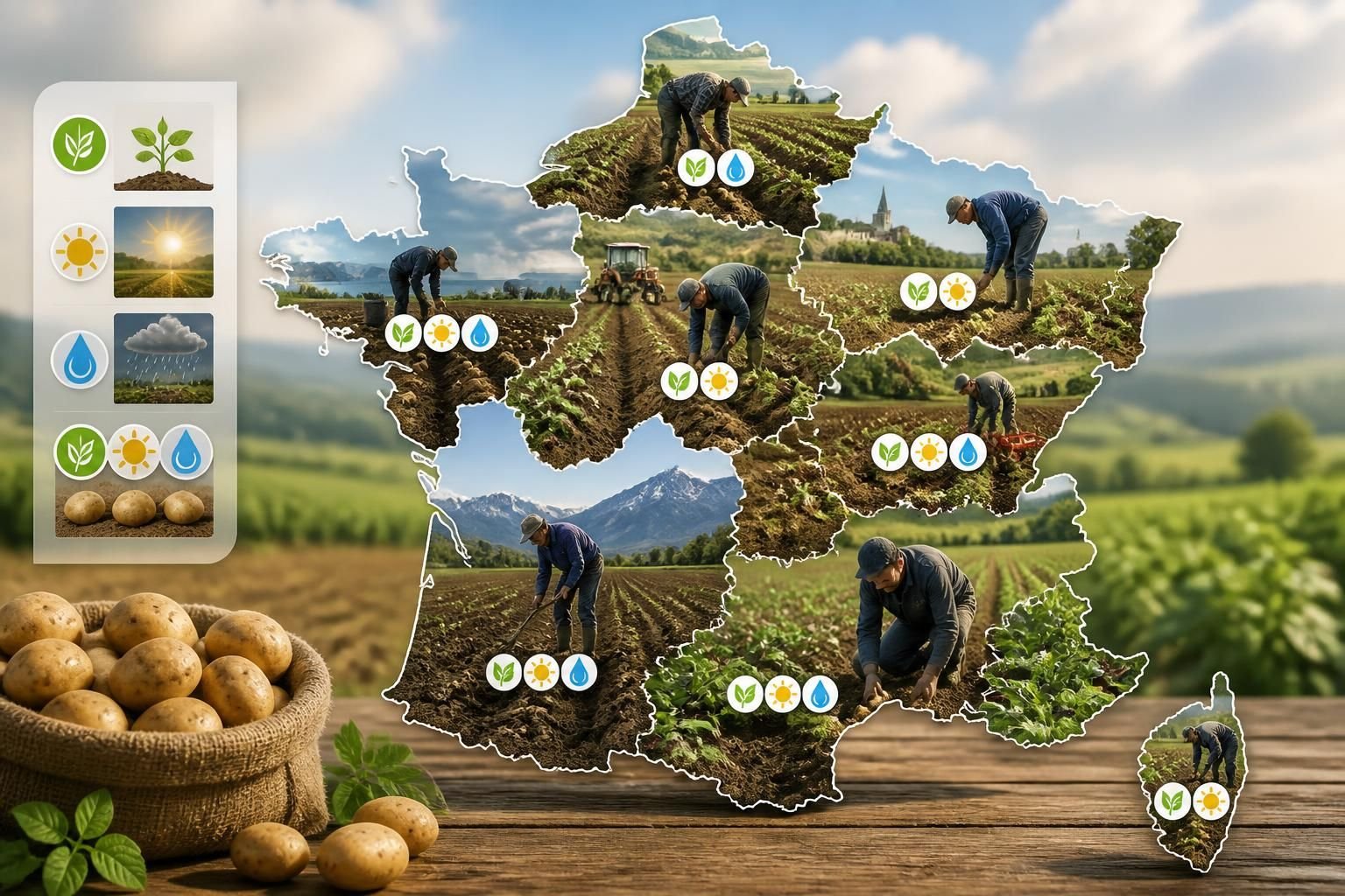 découvrez le calendrier idéal pour planter les pommes de terre selon votre région. conseils pratiques pour réussir vos cultures au bon moment et optimiser votre récolte.