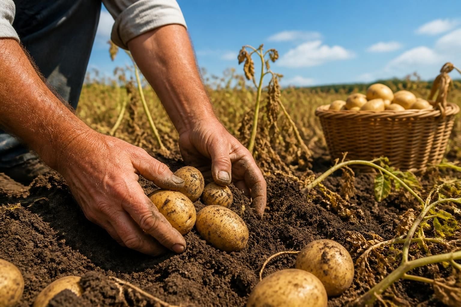 découvrez quand récolter les pommes de terre grâce aux signes évidents pour une récolte optimale et savoureuse.