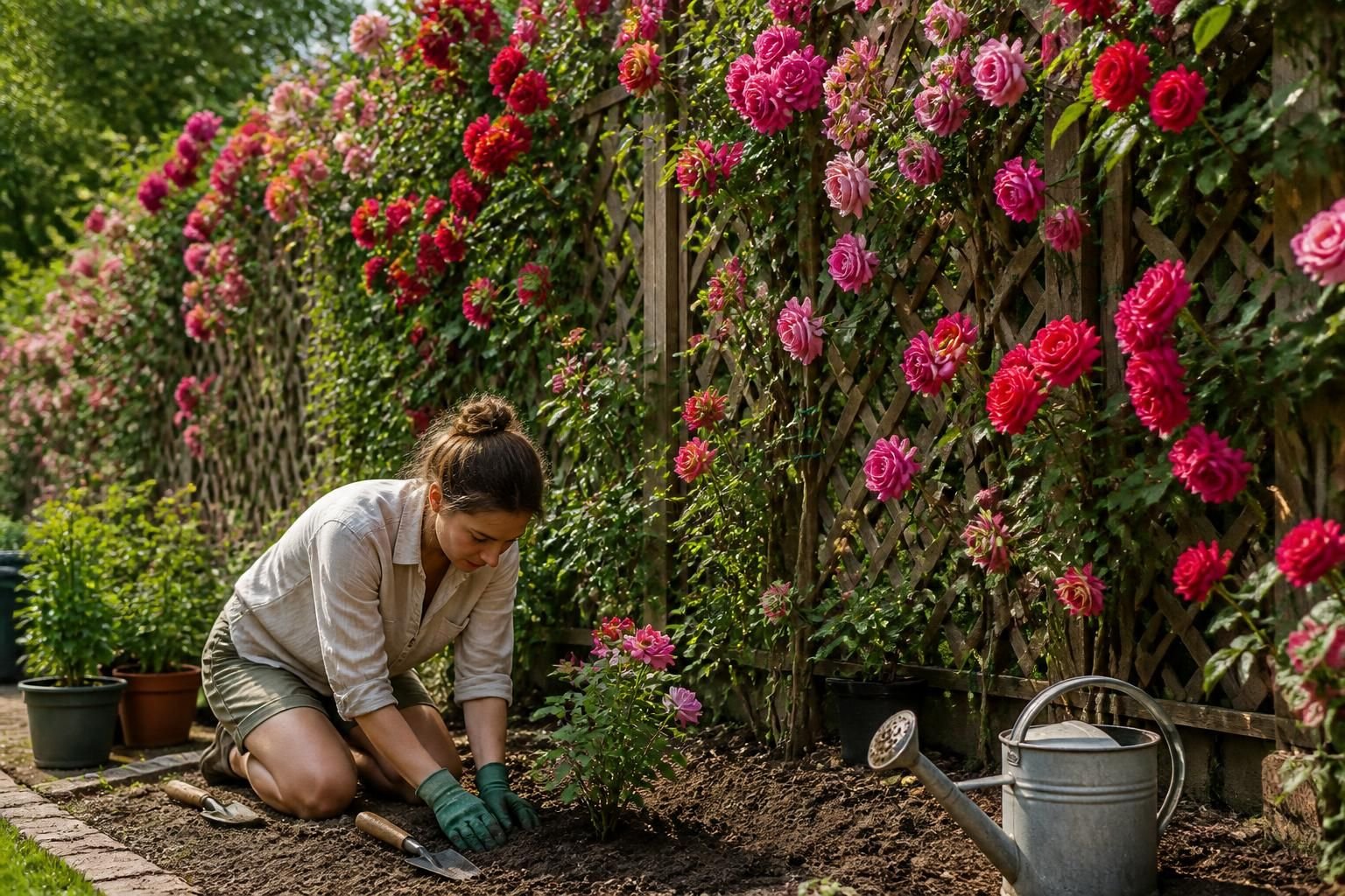 découvrez comment choisir, planter et palisser un rosier grimpant pour sublimer votre jardin avec des fleurs éclatantes et un feuillage vigoureux.