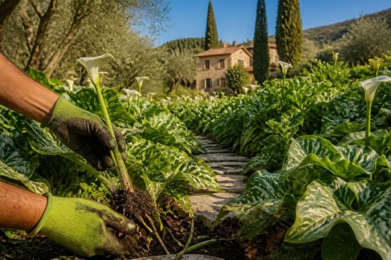 découvrez des conseils efficaces pour contenir l'arum d'italie envahissant et préserver votre jardin de cette plante invasive.
