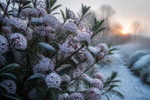 découvrez daphné, un arbuste au parfum envoûtant qui embellit votre jardin même en plein hiver avec ses fleurs délicates et son odeur captivante.