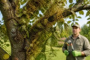 découvrez comment identifier et traiter la gui, la cuscute et autres parasites des arbres pour protéger efficacement vos plantations.