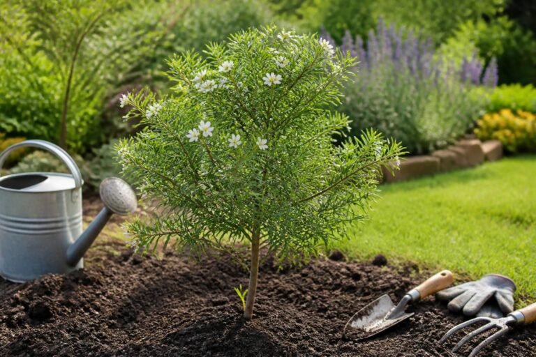 découvrez comment planter et entretenir le leptospermum, l'arbre à thé ornemental, pour embellir votre jardin avec ses fleurs délicates et son feuillage attrayant.