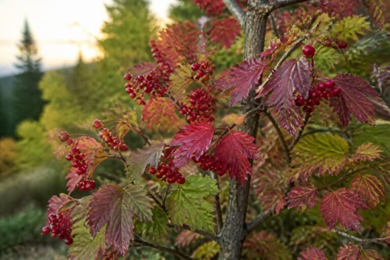 découvrez la viorne trilobée, un arbre d'ornement remarquable offrant de belles canneberges décoratives, idéal pour embellir votre jardin toute l'année.