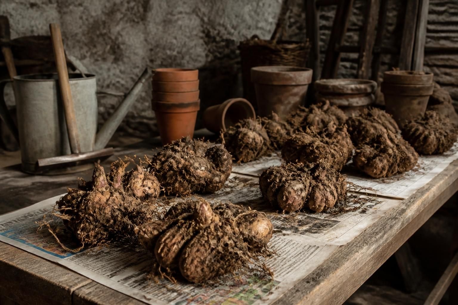 découvrez comment réussir l'hivernage des tubercules de bégonia en hiver pour préserver leur beauté et les voir refleurir au printemps.